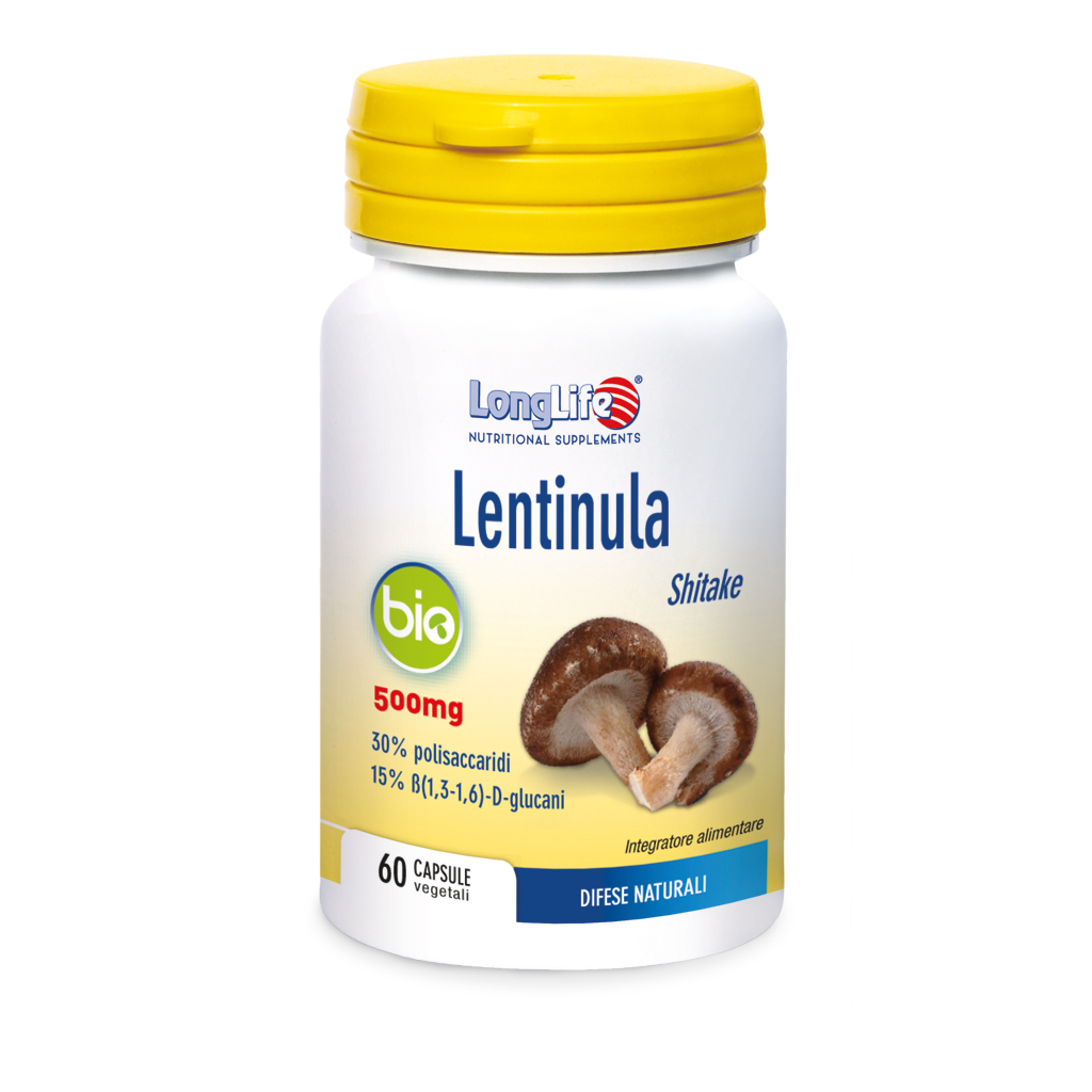 LongLife Lentinula Bio Integratore 60 Capsule