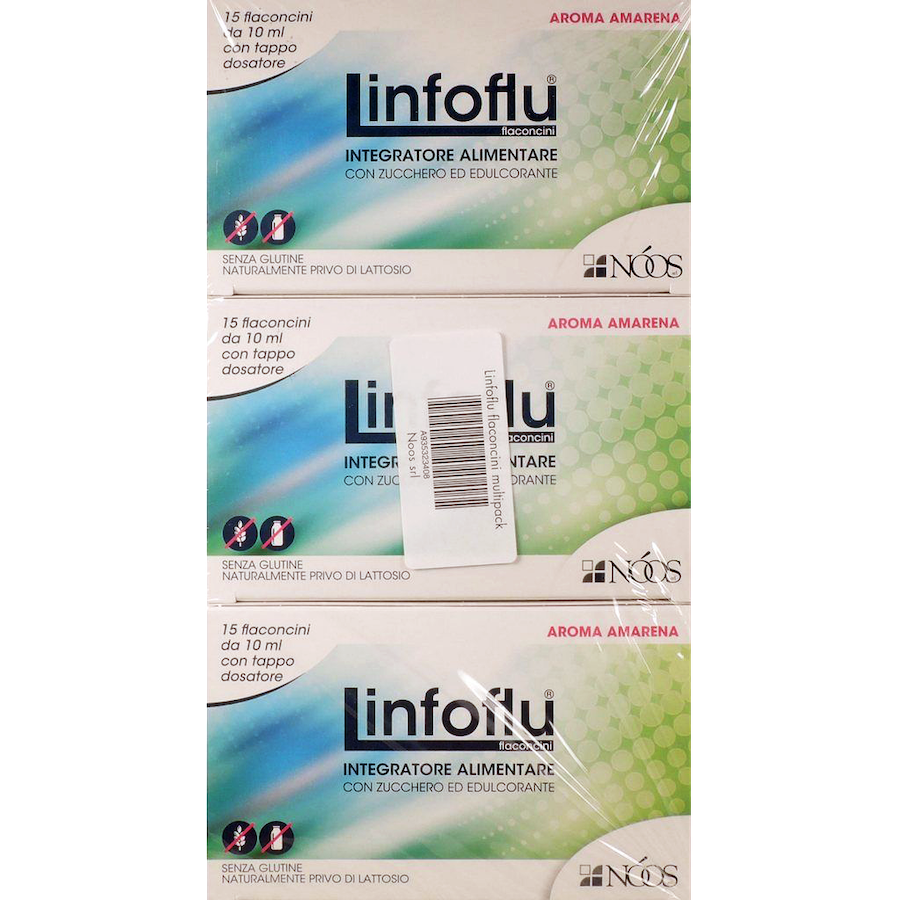 Linfoflu PROMO Multipack Integratore Difese Immunitarie 6x15 Flaconcini