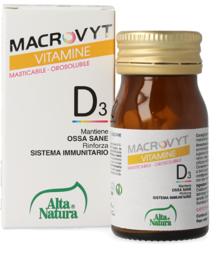 MACROVYT VITAMINA D3 VEGETALE 60 compresse