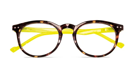 Occhiale da lettura premontato gold marte demi giallo +3,00