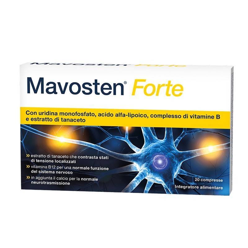 Mavosten Forte Integratore per un Sistema Nervoso Sano 20 Compresse