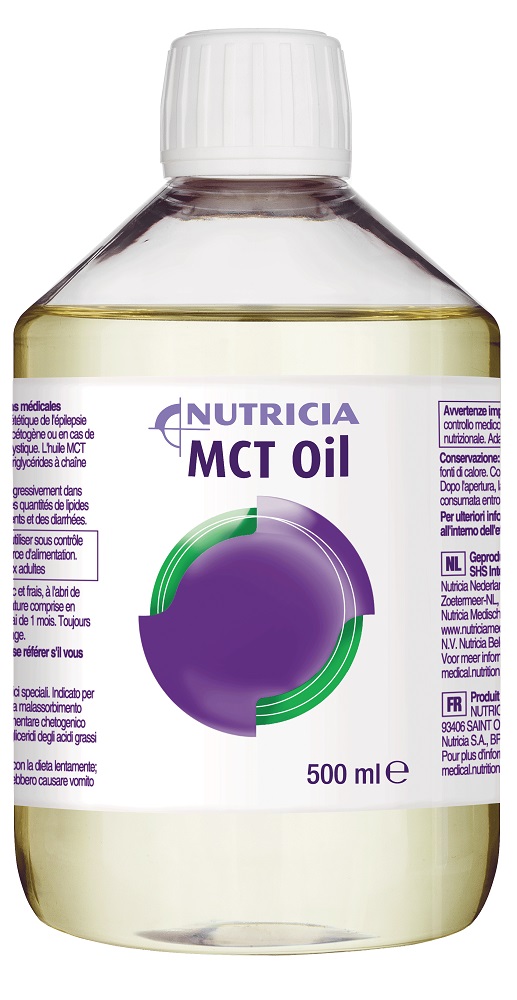 Mct oil module 500 ml bottiglia plastica