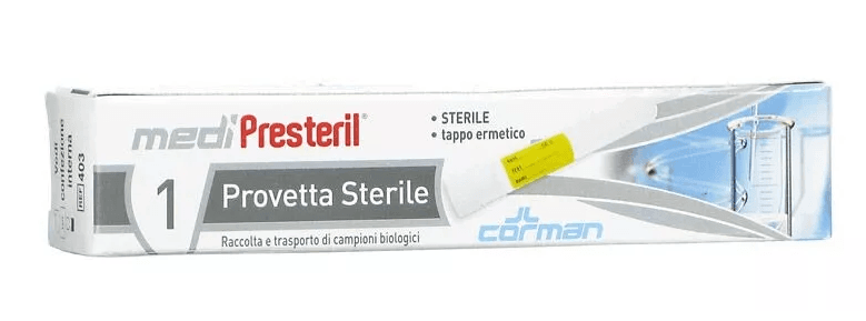 Medipresteril Provetta Per Analisi 1 Tappo