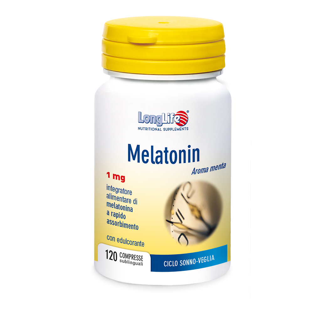 LongLife Melatonin Integratore Sonno 120 Compresse