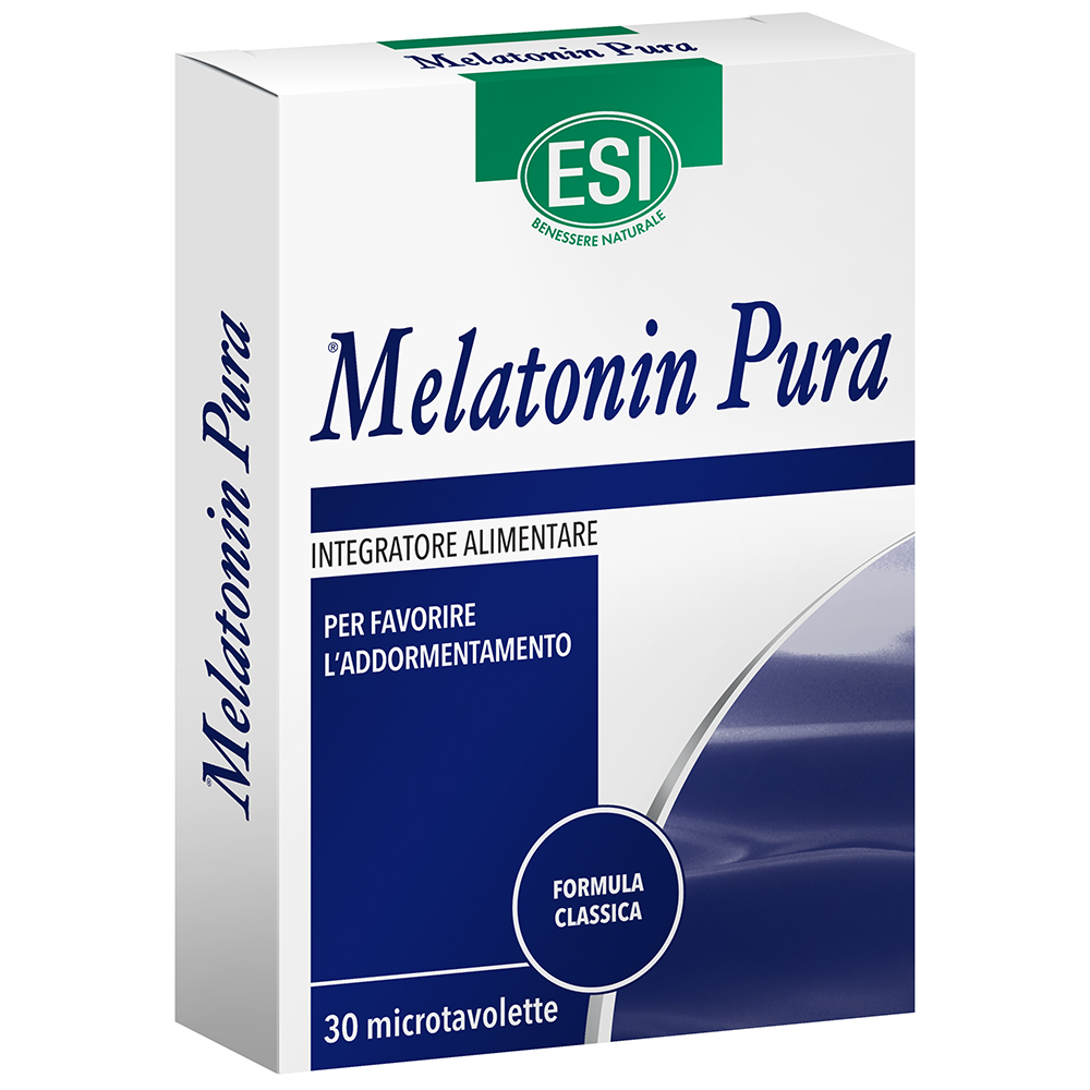 Esi Melatonin Pura Integratore Sonno 30 Microtavolette