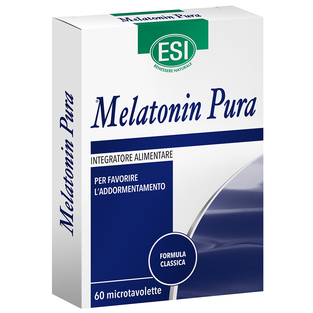 Esi Melatonin Pura Integratore Sonno 60 Microtavolette