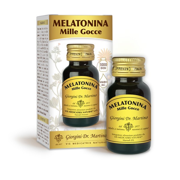 Dr. Giorgini Melatonina Mille Gocce Integratore Per il Sonno 30 ml