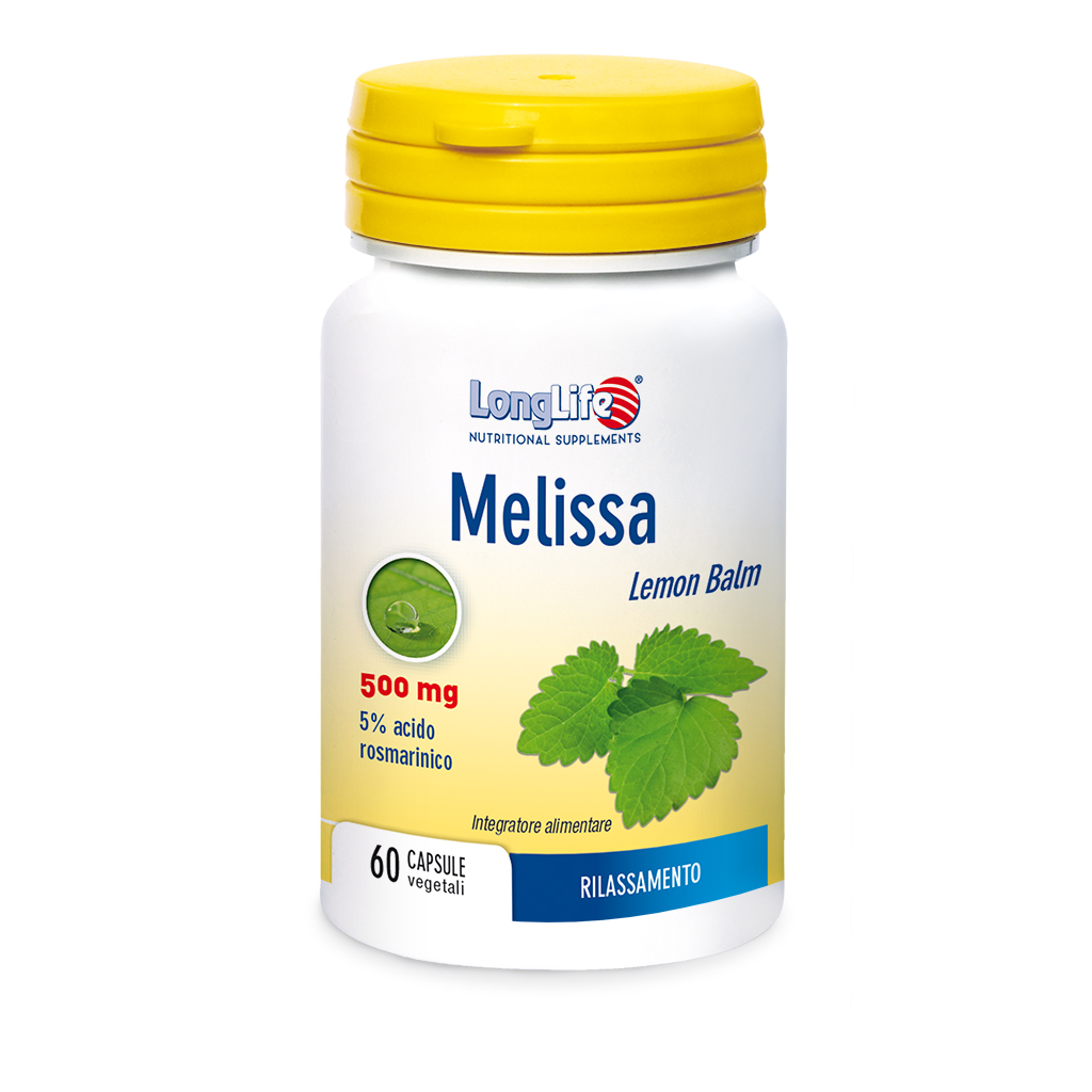 LongLife Melissa 500 mg Integratore 60 Capsule