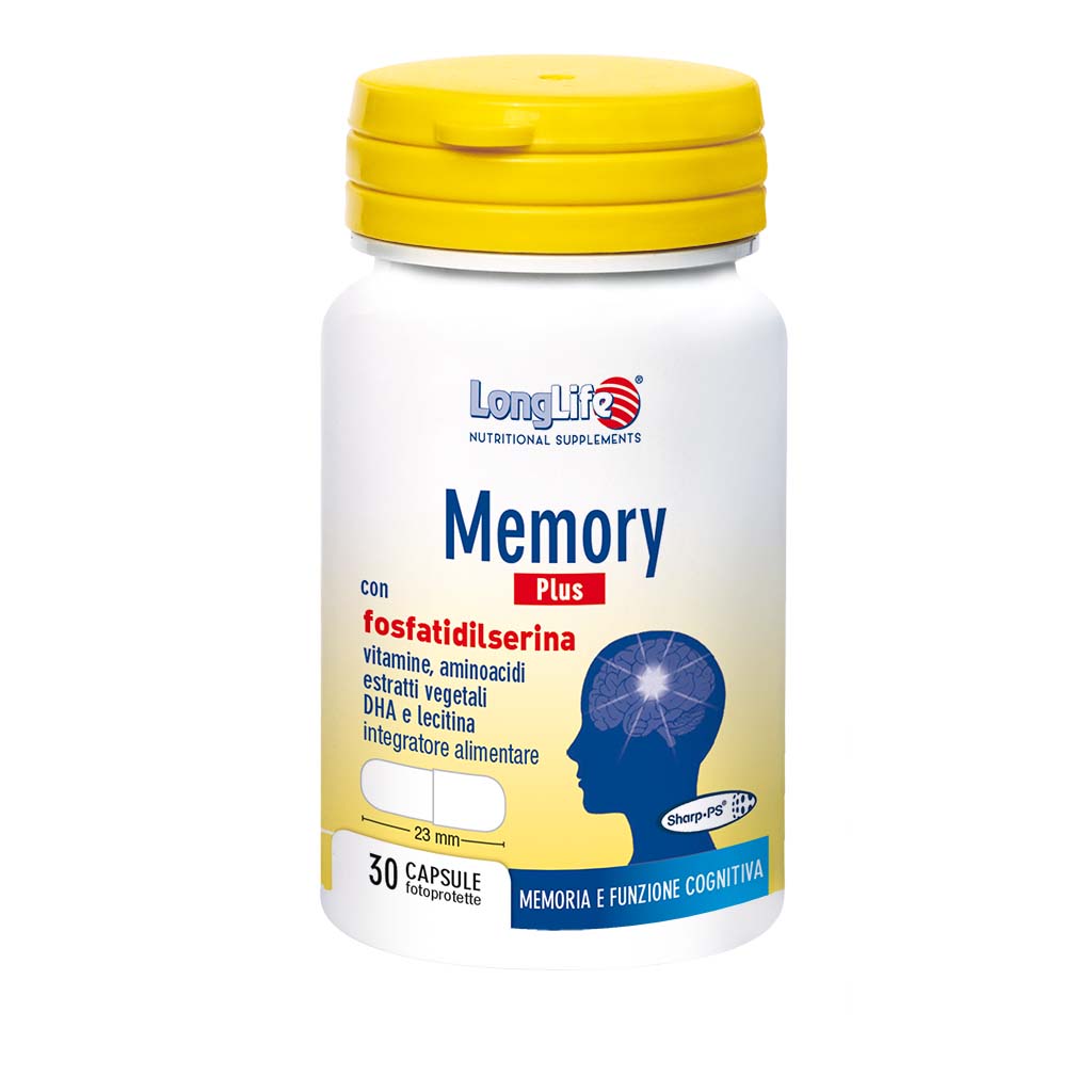 LongLife Memory Plus Integratore 30 Capsule