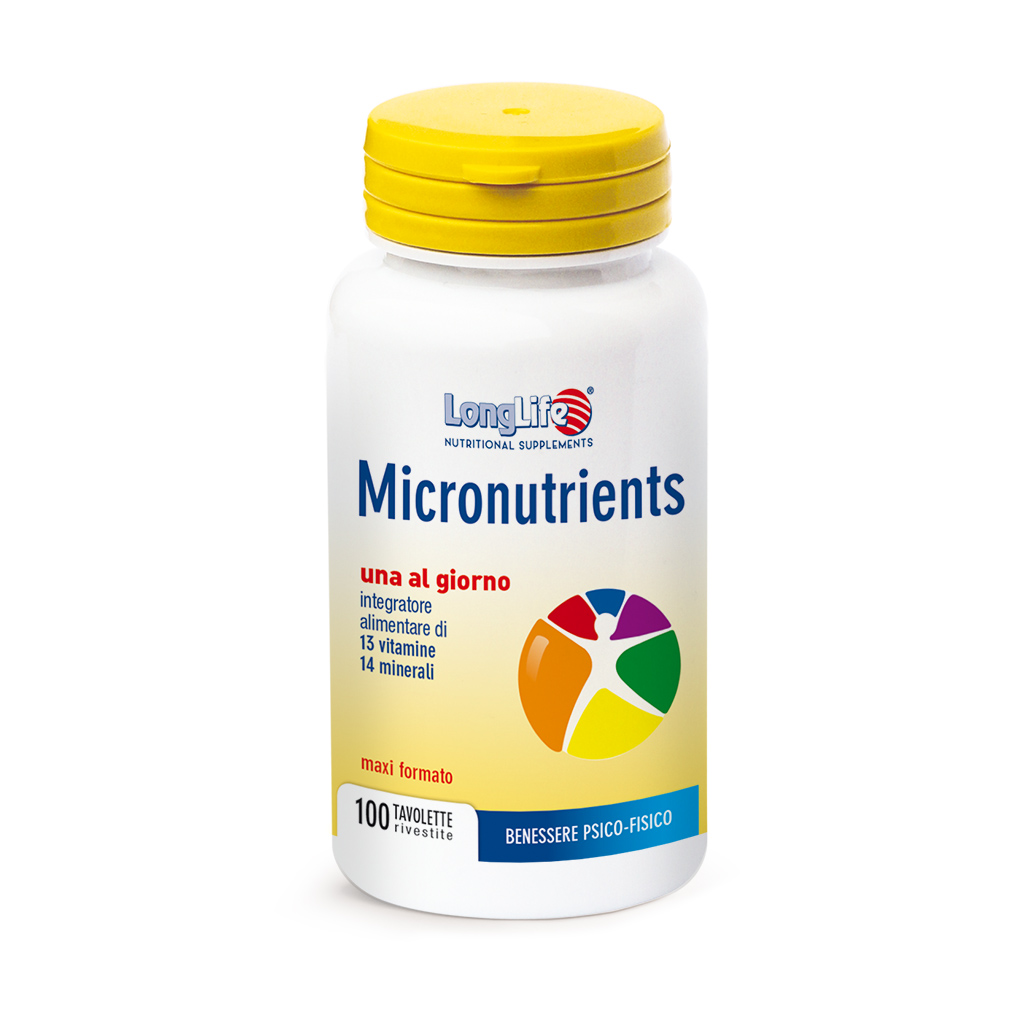LongLife Micronutrients Alimentare 100 Tavolette