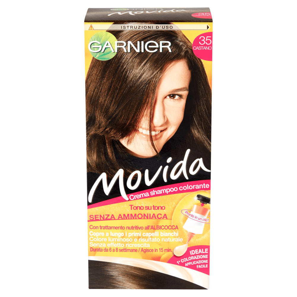 Garnier Movida Cr Sh35 Cast
