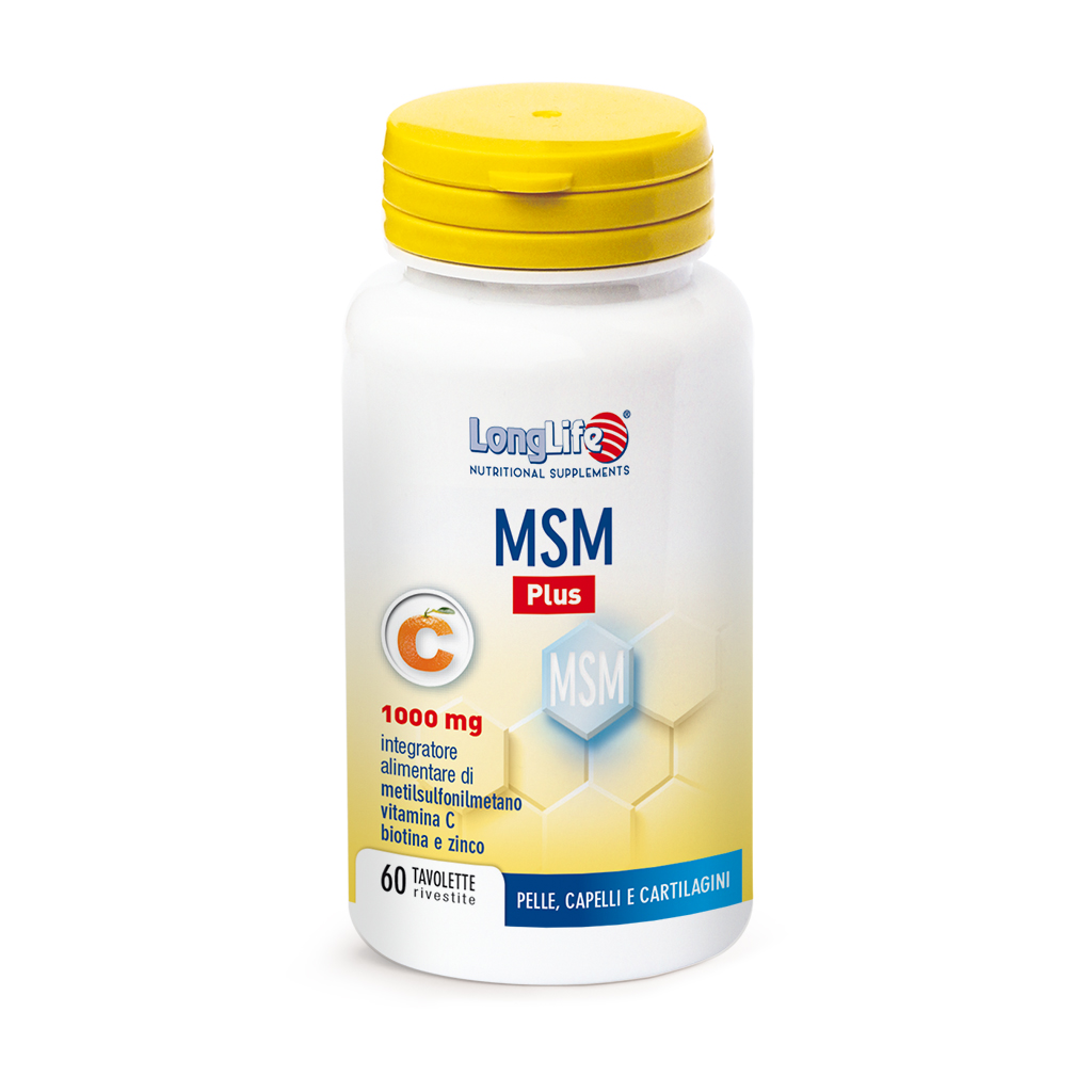 LongLife MSM Plus Integratore 60 Tavolette