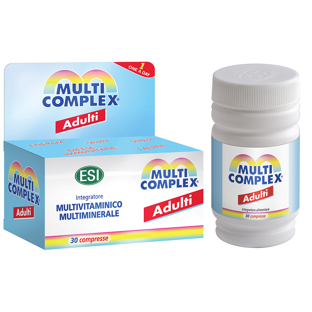 Esi Multicomplex Adulti Integratore Vitamine e Sali Minerali 30 Compresse