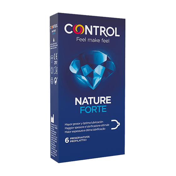 Control Forte Profilattici Più Resistenti 6 Pezzi