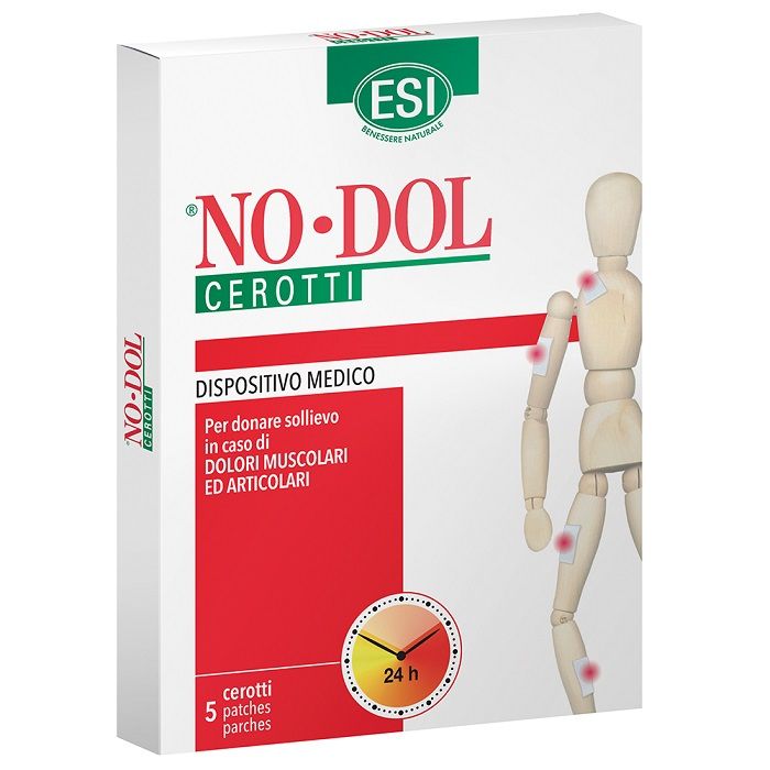 Esi No-Dol Cerotti Dolori Muscolari e Articolari 5 Pezzi