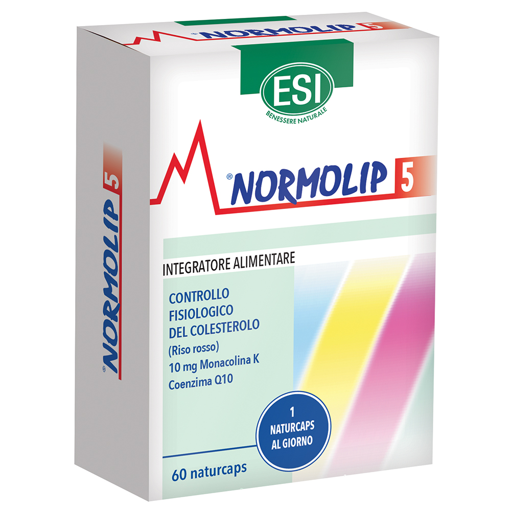 Esi Normolip 5 Integratore Controllo Colesterolo 60 Capsule