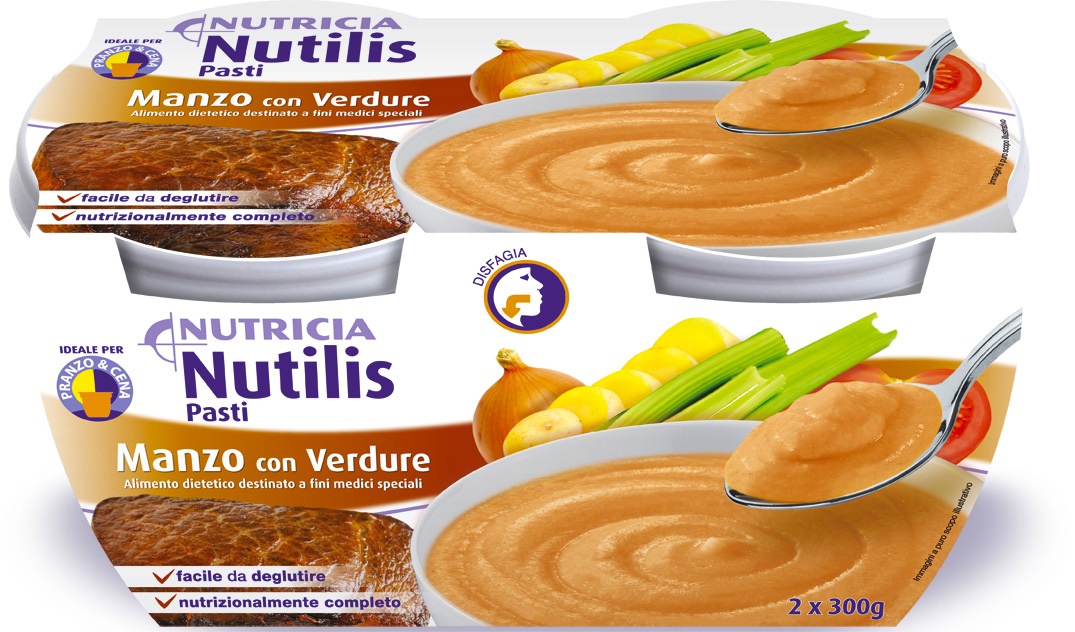 Nutilis Pasto Manzo Con Verdure Ricco Di Proteine 2 Pezzi 300 g