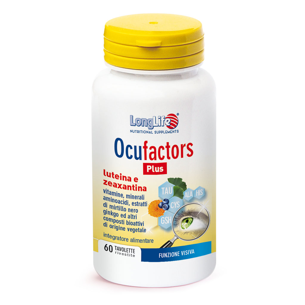 LongLife Ocufactors Plus Integratore Vista 60 Tavolette