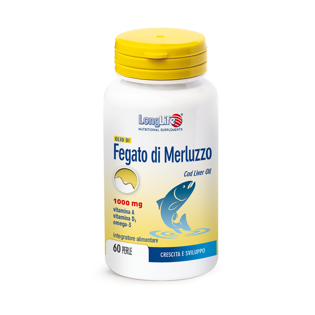 LongLife Olio Di Fegato Di Merluzzo Integratore 60 Perle