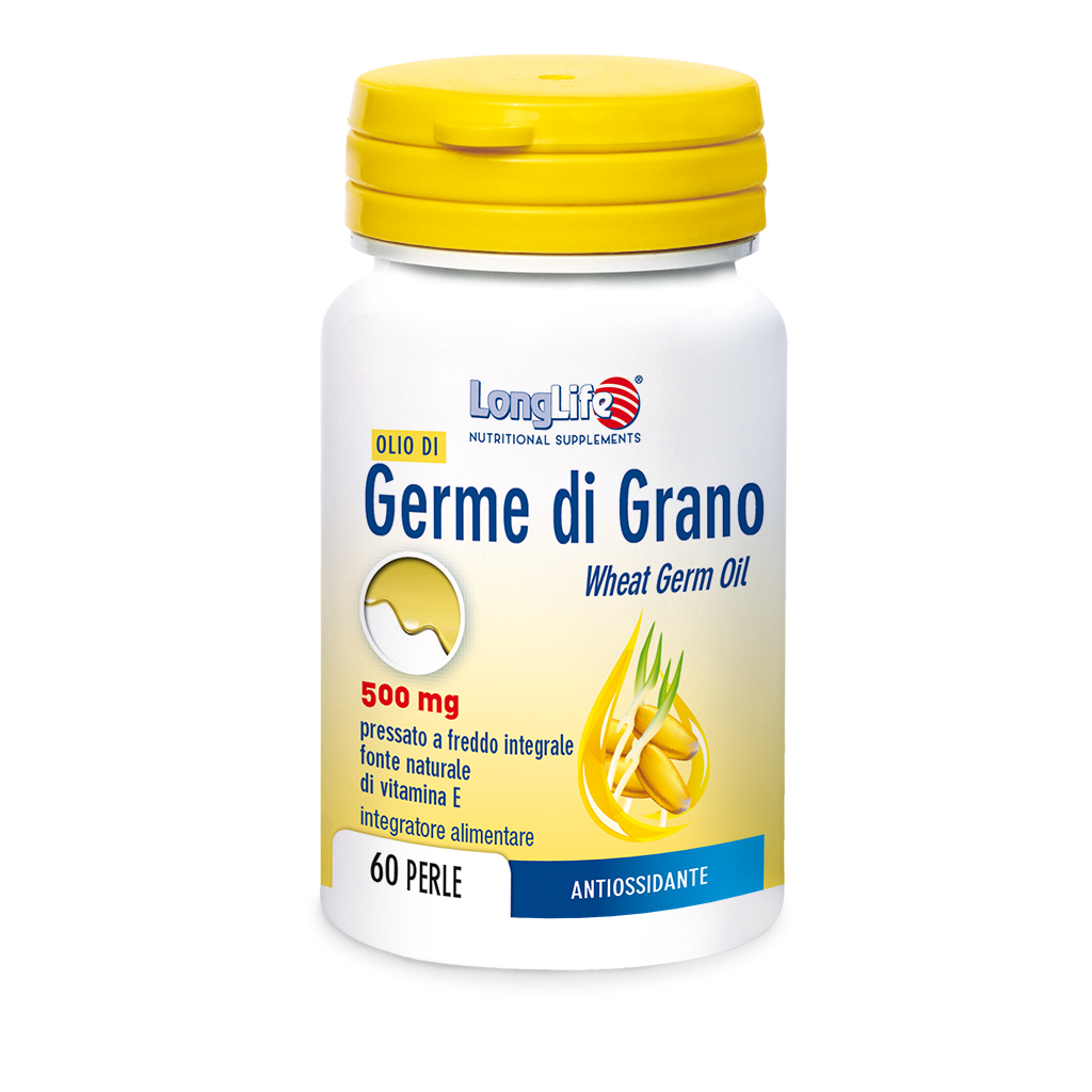 LongLife Olio Germe Di Grano Integratore Vitamina E 60 Perle