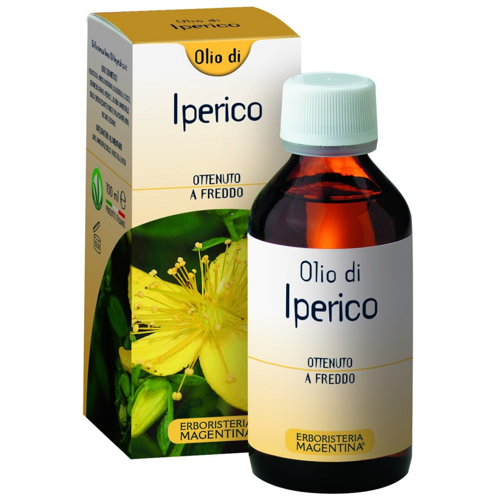 Erboristeria Magentina Iperico Olio Emolliente Ristrutturante Pelli Squamose 100 ml