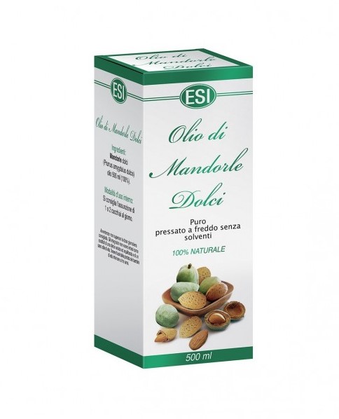 Esi Olio Mandorle Dolci Emolliente Idratante Uso Interno 500 ml