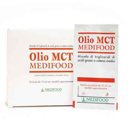 MCT Olio Integratore Per L'Assorbimento Dei Grassi 10 ml