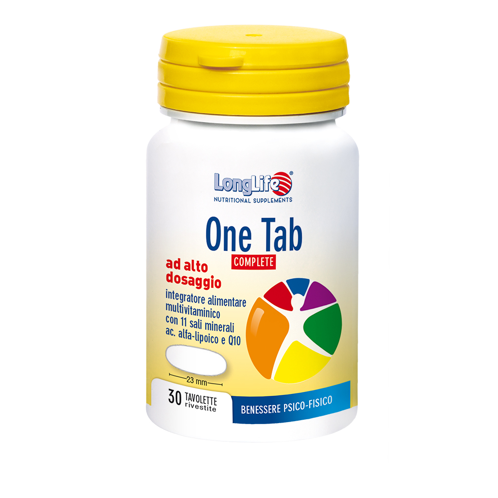 LongLife One Tab Complete Integratore 30 Tavolette