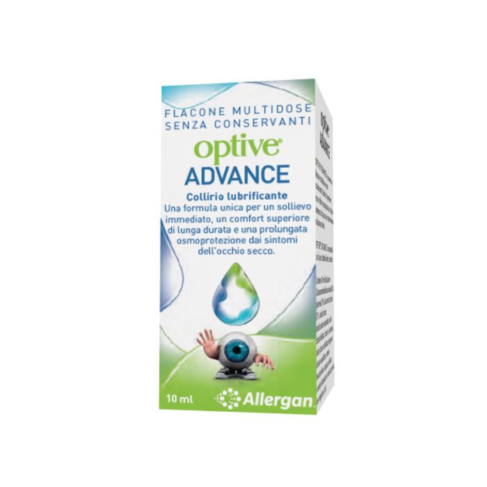 Optive Advance Soluzione Oftalmica Collirio lubrificante 10ml
