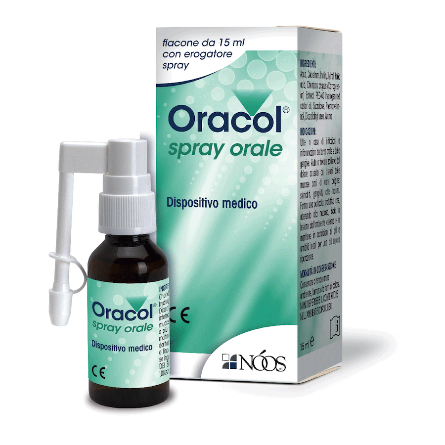 Oracol Spray Orale Contro Irritazioni e Infiammazioni 15 ml