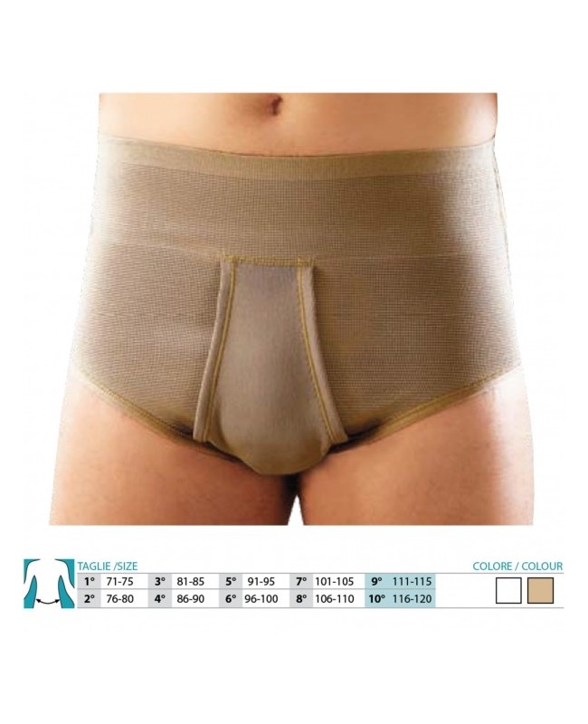 Orione 309 slip uomo contenitivo aperto grigio 5