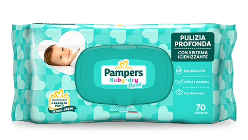 Pampers Baby Fresh 70 Salviettine