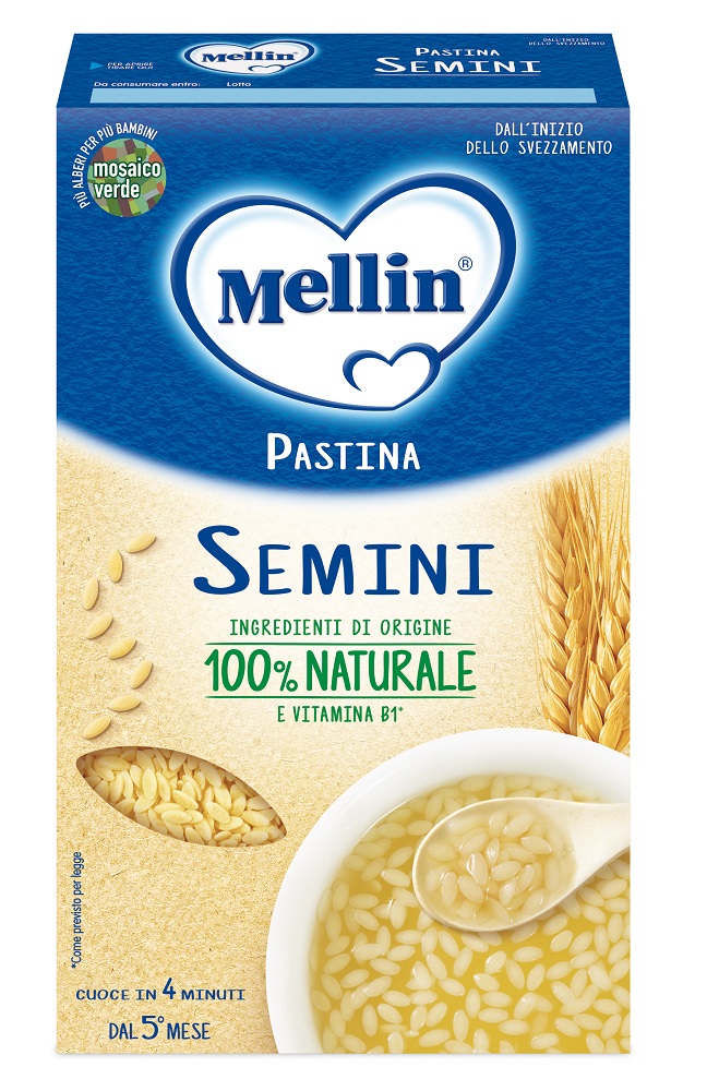 Mellin Le Pastine Semini Pasta Per Bambini 320 g