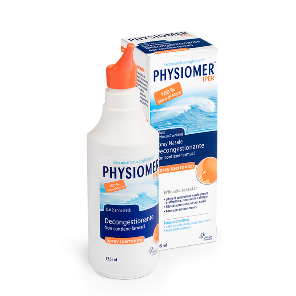 Physiomer Iper Spray Nasale Decongestionante 135 ml