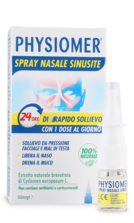 Physiomer Spray Nasale Sinusite Fiala da 5 ml