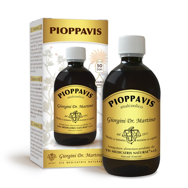 Dr. Giorgini Pioppavis Liquido Analcoolico Integratore Drenante 500 ml