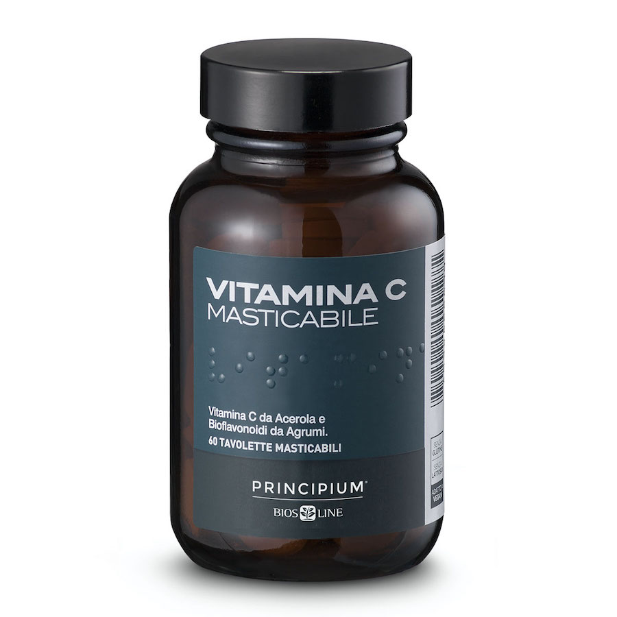 Principium Vitamina C Integratore 60 Tavolette Masticabili