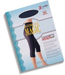 Wendy midi tutore post-liposuzione nero 4