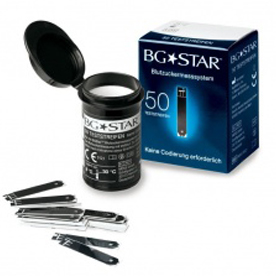 BGStar My Star Extra Strisce Reattive Glicemia 50 Pezzi