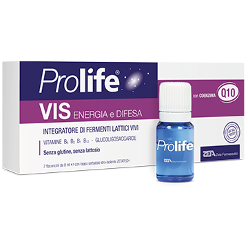 Prolife Vis Energia e Difesa Integratore Di Fermenti Lattici Vivi 7 Flaconcini