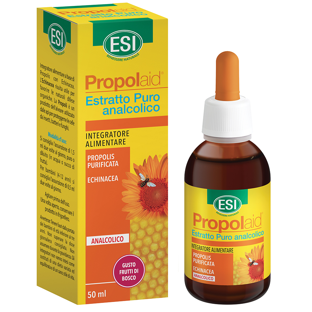 Esi Propolaid Estratto Analcolico Integratore Difese Immunitarie 50 Ml