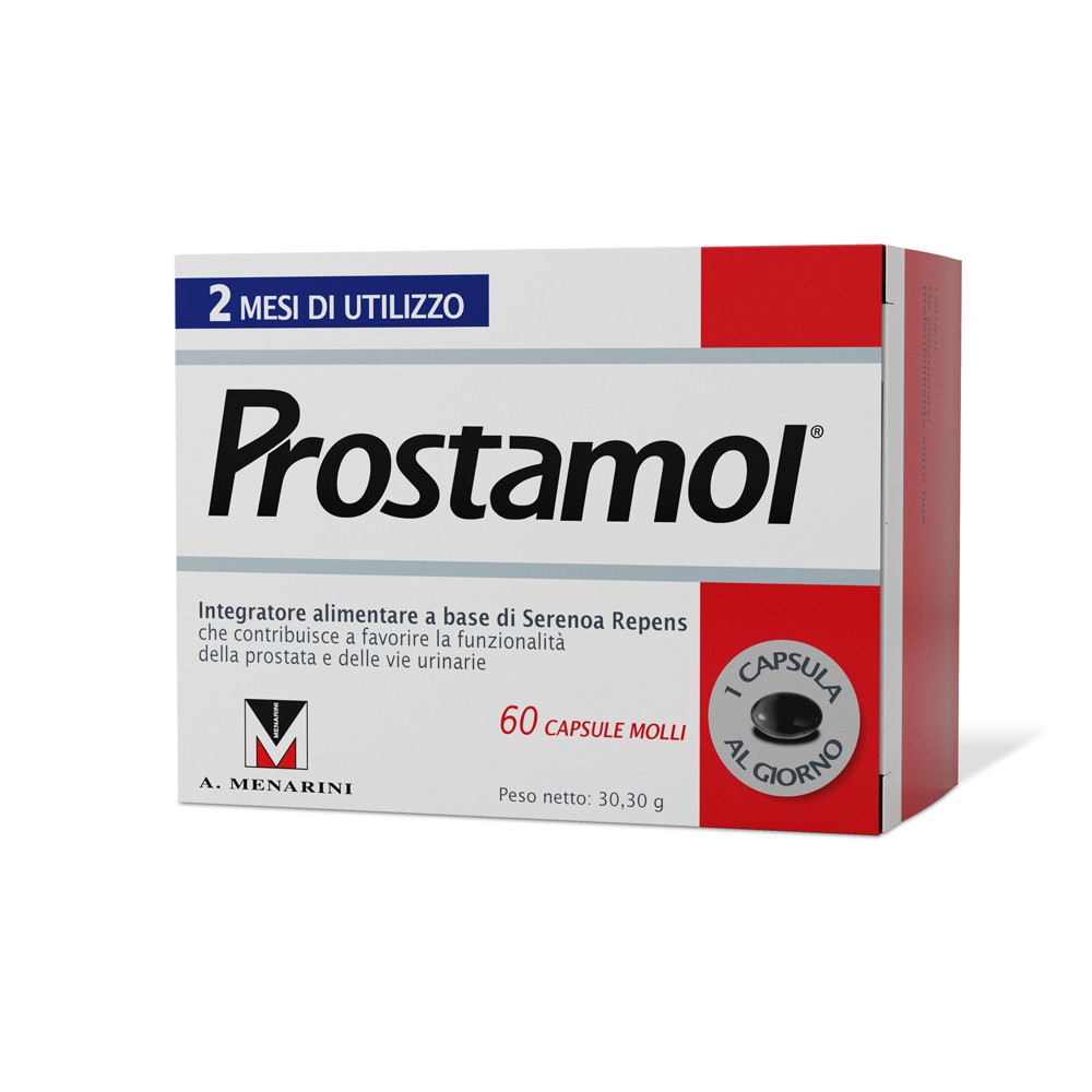 Prostamol Integratore Per la Prostata 60 Capsule Molli