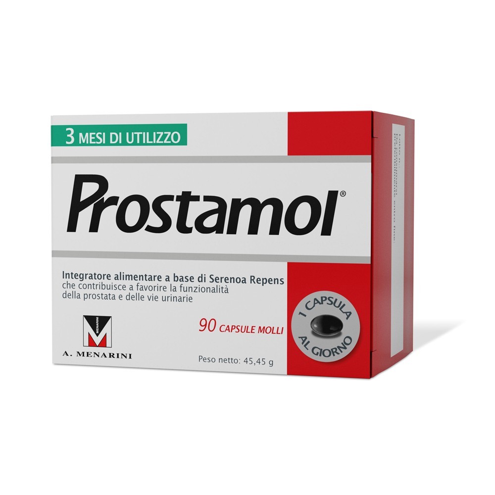 Prostamol Integratore Prostata e Vie Urinarie 90 Capsule Molli