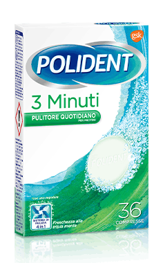 POLIDENT DENTIERE 3 MINUTI