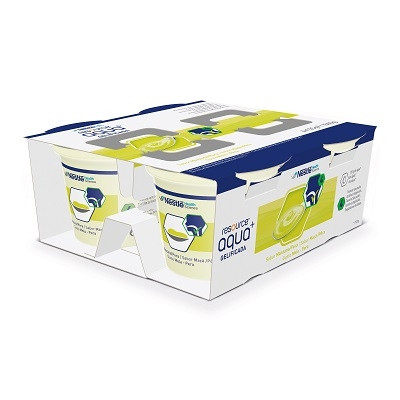 Resource Aqua+ Mela-Pera Bevanda Gelificata 4x125 ml