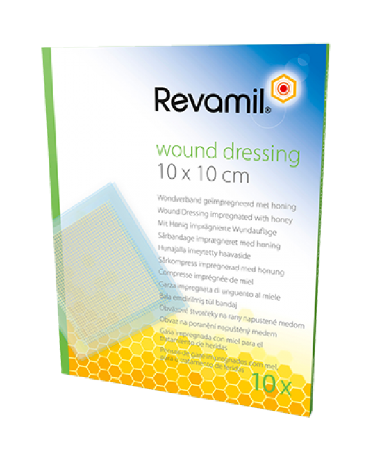 Revamil Wound Dressing Garze 10 Pezzi 10 x 10 cm