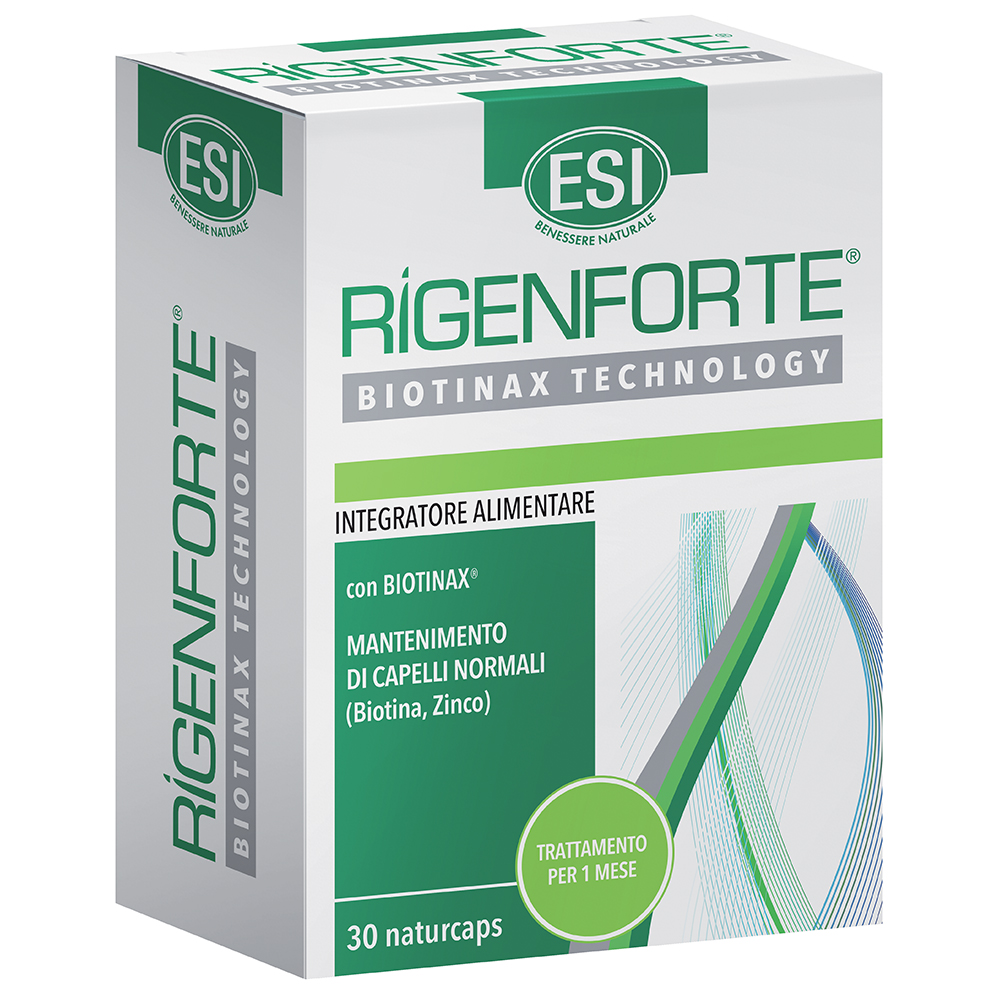 Esi Rigenforte Naturcaps Integratore Unghie e Capelli 30 Capsule