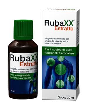 RubaXX Estratto Integratore Sostegno Funzionalità Articolare 30 ml