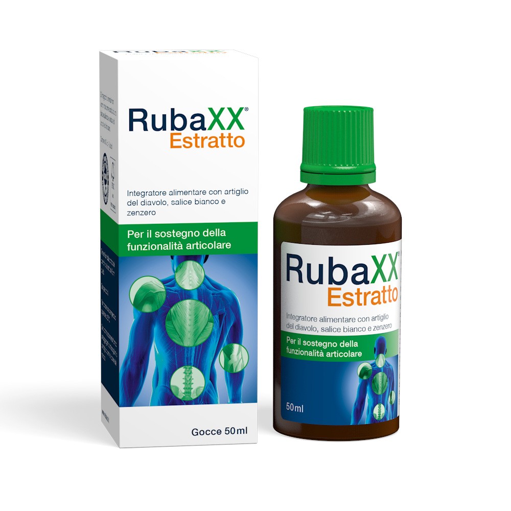 RubaXX Estratto Integratore Sostegno Funzionalità Articolare 50 ml