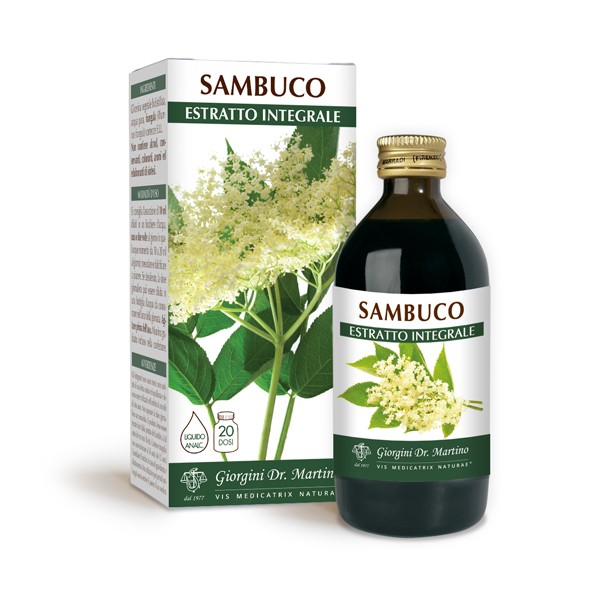 Dr. Giorgini Sambuco Fiori Estratto Integrale Integratore 200 ml